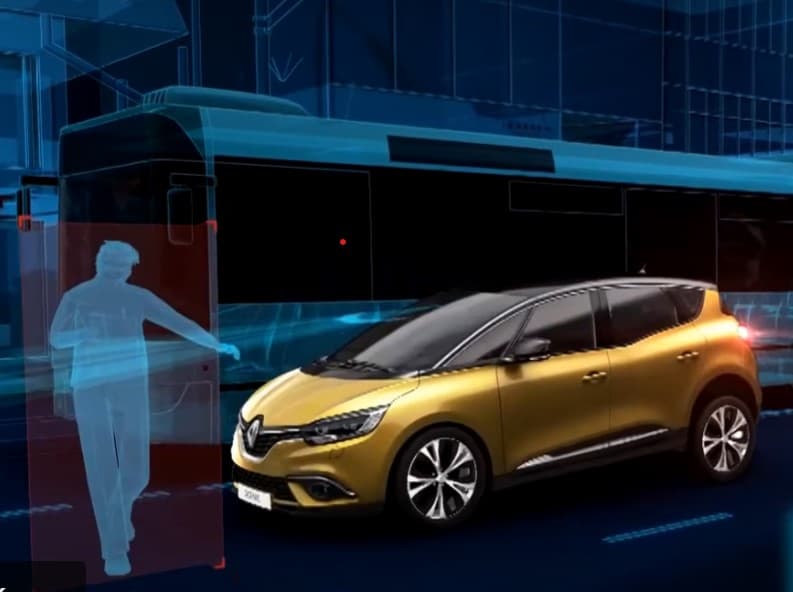 En tant qu'expert en code de la route belge, je vais analyser l'image fournie, bien qu'il soit important de noter que cette image est une illustration stylisée et non une photographie d'une situation routière réelle, ce qui signifie qu'elle sert principalement de contexte visuel pour une question de maintenance ou de comportement du véhicule.
Voici la description détaillée :
Description Détaillée de l'Image de la Question d'Examen :
Type de situation routière :
L'image ne représente pas une situation routière classique avec des infrastructures détaillées. Il s'agit d'un environnement numérique ou conceptuel, stylisé avec des teintes bleues et des lignes lumineuses sur fond sombre. Cela suggère une simulation ou une présentation des capacités d'un véhicule plutôt qu'une scène de circulation réelle. Cependant, la présence d'un bus/tram et d'un piéton virtuel indique un contexte urbain ou périurbain.
Éléments visibles :
Véhicule Principal (Voiture) : Au centre de l'image, on voit une voiture de couleur doré-jaune, de type monospace compact ou crossover, reconnaissable comme un modèle Renault Scénic (le badge "SCÉNIC" est visible à l'avant). La voiture est moderne, avec un design contemporain et des jantes alliage. Elle est représentée de profil, légèrement de trois quarts avant, et semble être à l'arrêt ou en mouvement lent. Les feux de stop arrière ne semblent pas activement allumés (pas de lumière rouge vive, bien qu'une légère lueur ambiante soit présente sur le feu arrière droit).
Véhicule Arrière (Bus/Tram) : À l'arrière-plan, sur le côté gauche de l'image, un véhicule de grande taille (ressemblant à un bus ou un tram) est partiellement visible. Il est également stylisé, avec des contours bleus lumineux sur un corps sombre, s'intégrant dans l'esthétique numérique de l'image.
Piéton Virtuel : À l'avant-gauche de la voiture dorée, un piéton est représenté par une silhouette translucide et bleutée, typique des interfaces de détection de sécurité automobile. Le piéton semble marcher vers la droite de l'image, donc potentiellement vers la trajectoire de la voiture.
Zone de Détection (Boîte Rouge) : Autour du piéton virtuel, une boîte rectangulaire de couleur rouge est visible. Cette boîte symbolise généralement une zone de détection ou une alerte de collision potentielle par les systèmes d'aide à la conduite du véhicule (par exemple, un système de freinage d'urgence automatique ou de détection de piétons).
Fond Stylisé : Le fond est constitué de lignes et de motifs lumineux bleus, renforçant l'idée d'une représentation numérique ou d'un affichage tête haute, souvent utilisé pour illustrer la technologie embarquée des véhicules.
Position et direction des véhicules s'il y en a :
La voiture dorée est au premier plan, orientée vers la droite de l'image, suggérant qu'elle avance (ou est prête à avancer) dans cette direction.
• Le bus/tram est en arrière-plan, à gauche de la voiture, son orientation n'est pas clairement définie, mais il semble être un élément statique ou se déplaçant parallèlement à la voiture.
Panneaux de signalisation présents et leur signification :
Aucun panneau de signalisation routière traditionnel (comme défini par le code de la route belge) n'est visible dans l'image. L'image est centrée sur le véhicule et des éléments de détection.
Tout autre élément pertinent pour comprendre la situation :
L'élément le plus pertinent est la nature conceptuelle de l'image. Elle ne dépeint pas une "situation routière" au sens strict du terme pour l'application directe du code de la route (règles de priorité, dépassement, etc.). Elle sert plutôt de cadre générique et moderne pour poser une question sur le fonctionnement mécanique du véhicule ou ses systèmes de sécurité. La présence du piéton avec la zone de détection rouge est une indication des technologies d'aide à la conduite (ADAS), mais la question elle-même ("Lorsque je freine, mon véhicule part toujours vers la gauche. Ceci provient d'un problème :") porte sur un problème purement mécanique lié au système de freinage ou de direction/suspension du véhicule, et non sur la situation de circulation illustrée. L'image est donc un support visuel contemporain pour une question de maintenance ou de sécurité passive/active du véhicule.